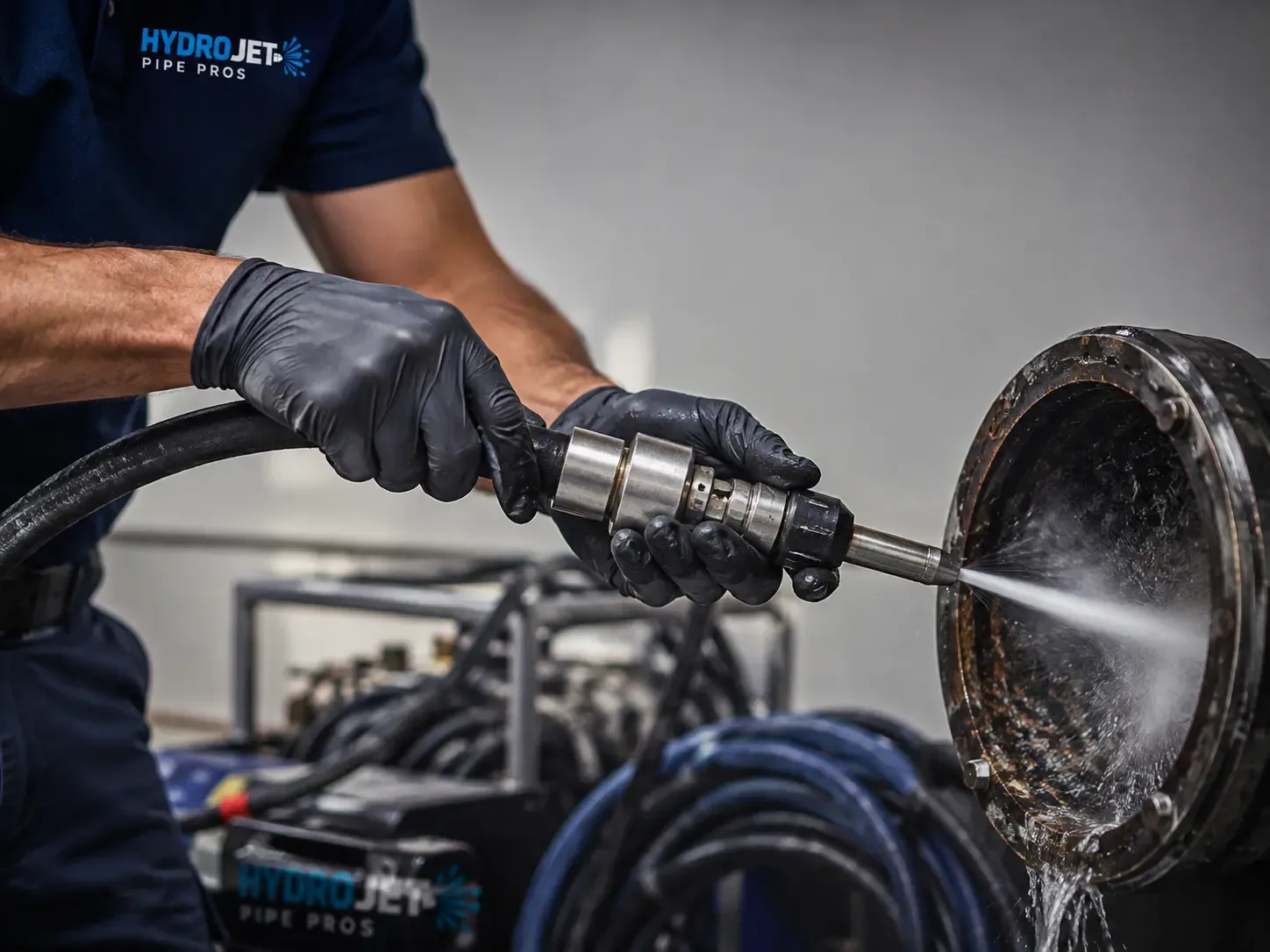 Hydro Jet Pipe Descaling in Porterville, CA